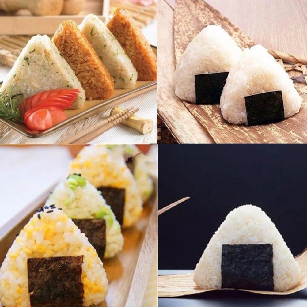 おにぎり型セット 2個入り、食品グレードのプラスチック製、三 - Seaweed Snack のレビューと価格