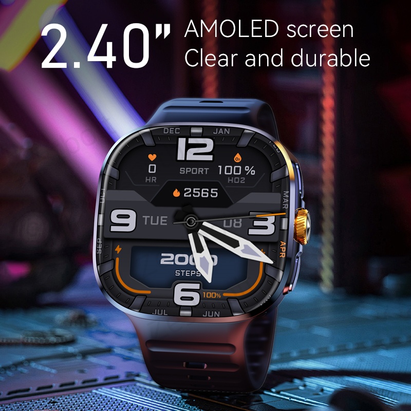 M99 スマートウォッチ 2.4 インチの大きな Amole - Seaweed Snack のレビューと価格